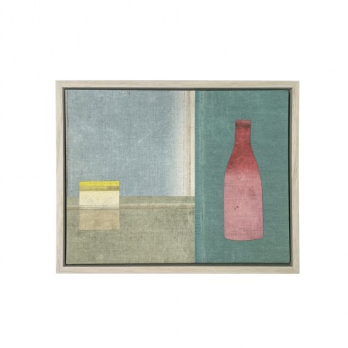 pink bottle 25 x 20cm 